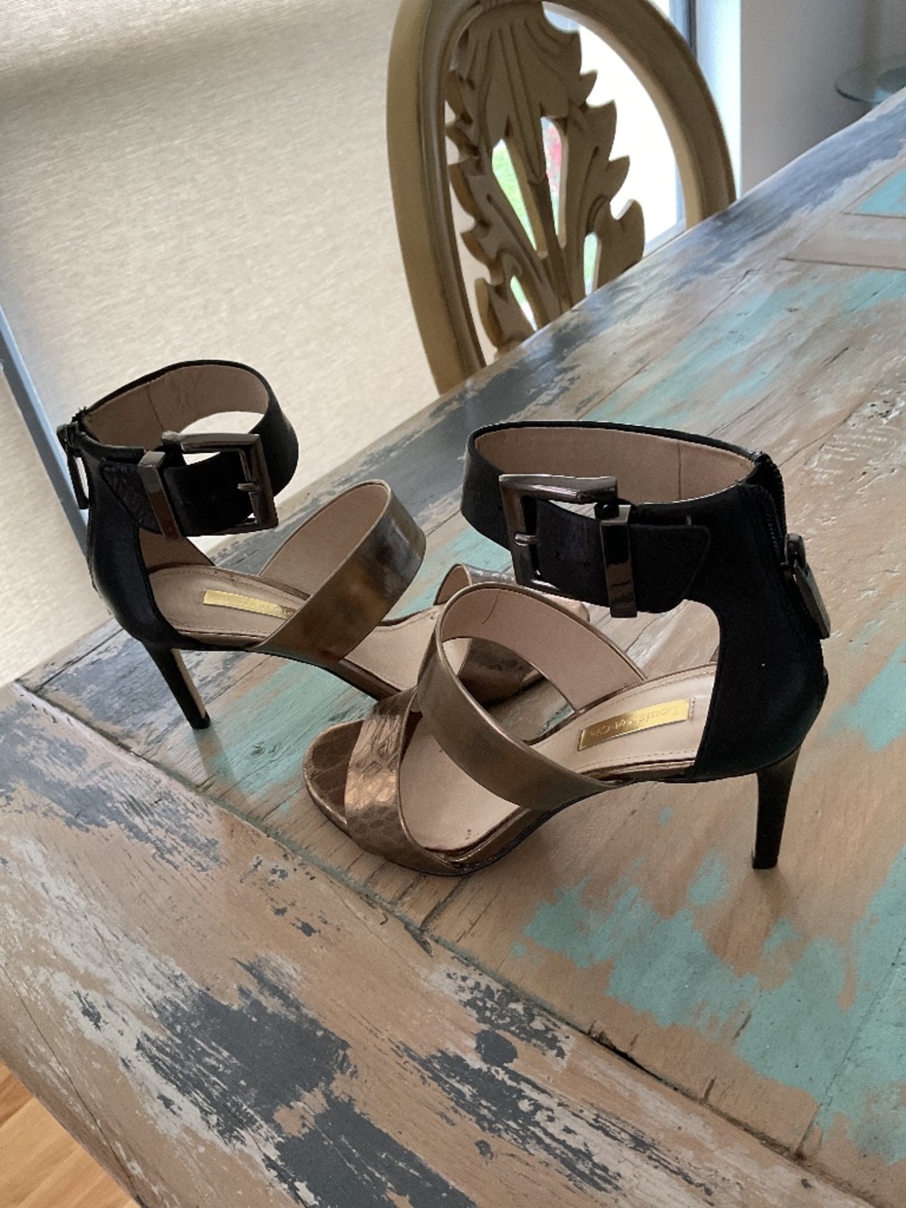 Louise et Cie zipped heels